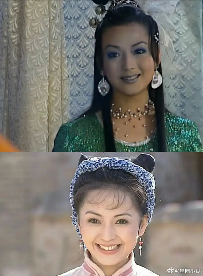 小时候真没看出来《西游记》龙女竟然是香妃娘娘呀！！​​​​