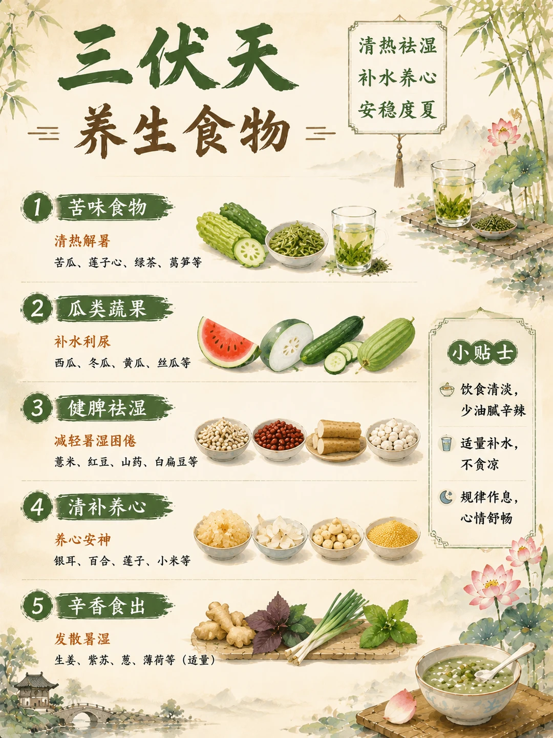 三伏天养生食物，你吃对了吗？