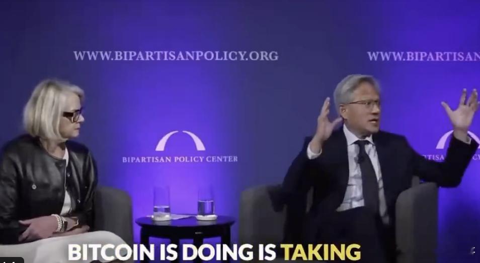 喵叔感觉，BTC的叙事正在加码先是马斯克，再是老黄，基本上都承认比特币正在将能源