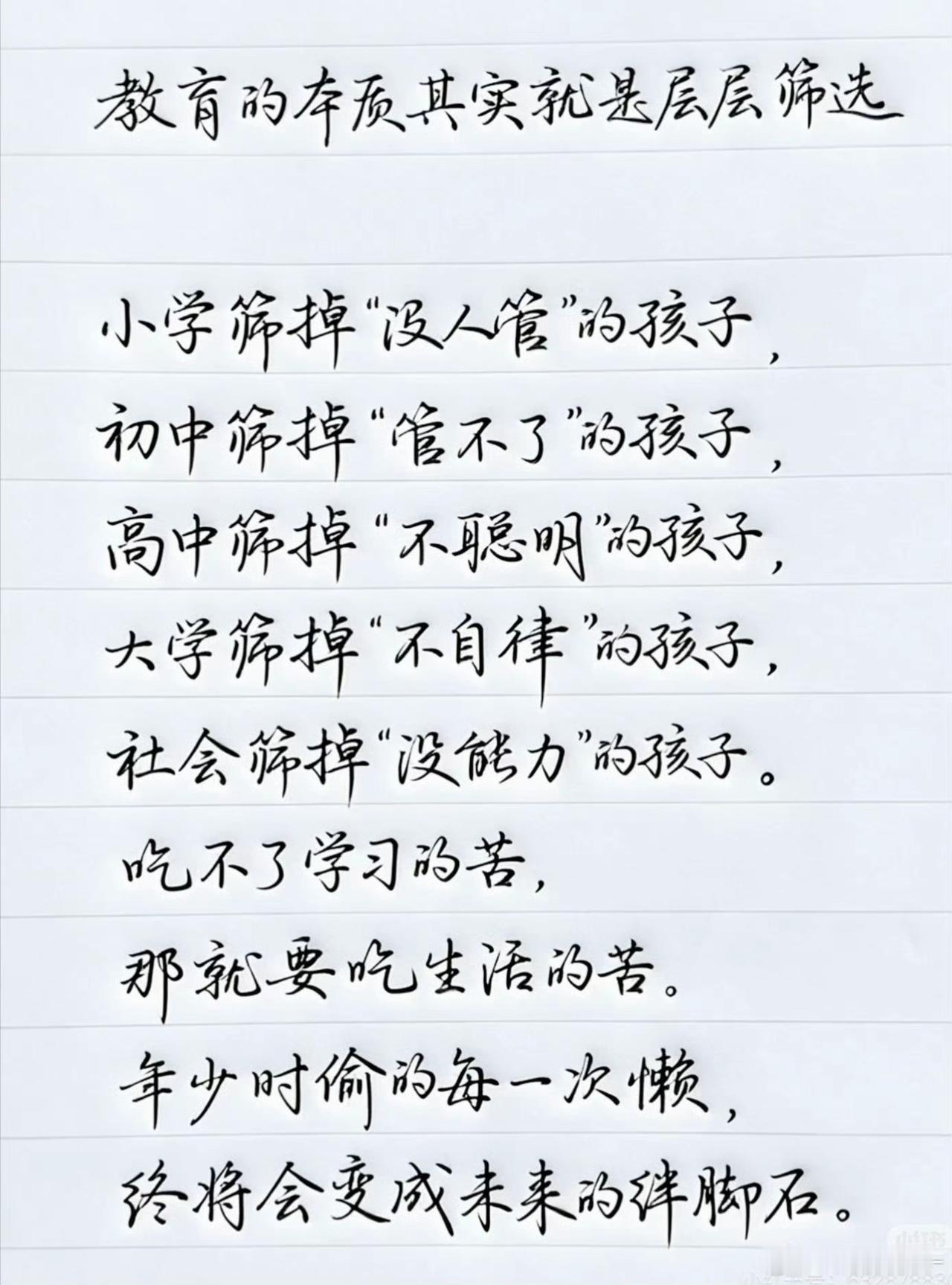 中国教育是这样吗？
