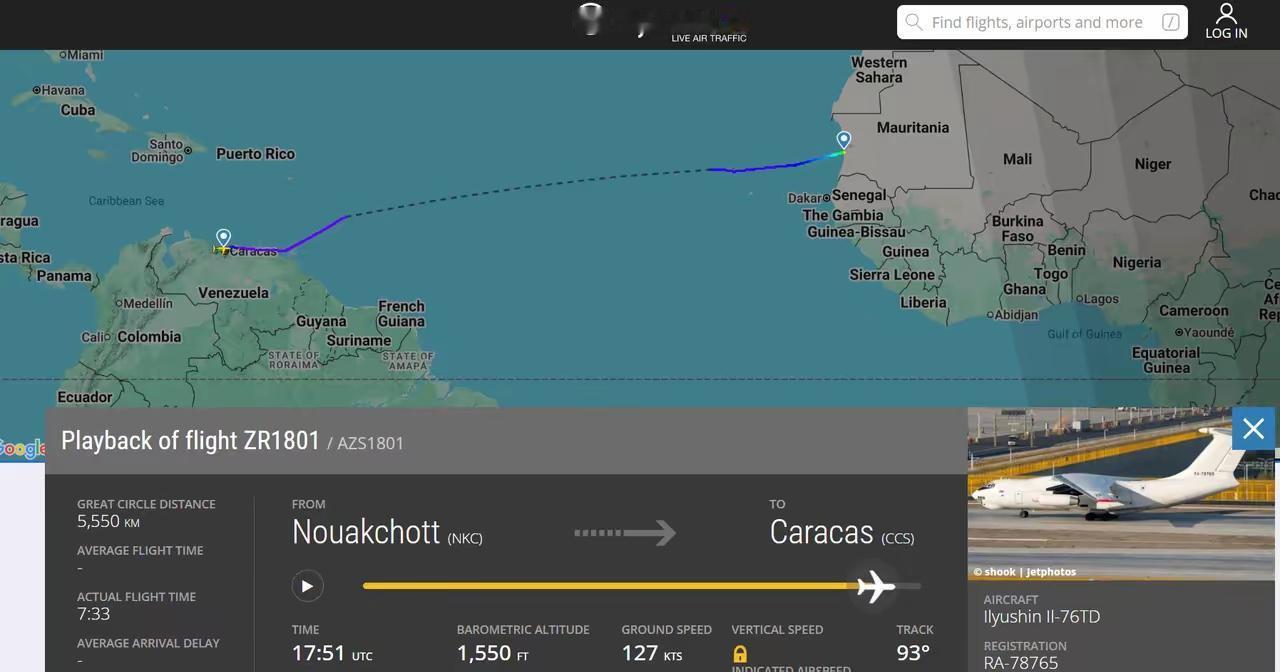 特朗普回国就将下令开战，俄罗斯运输机艰难抵达委内瑞拉，提前为马杜罗送来强援？