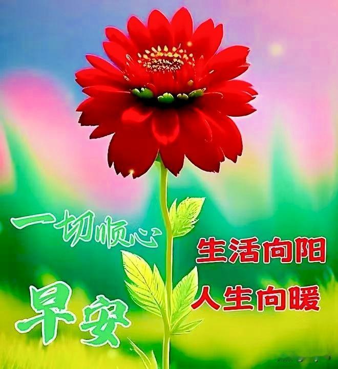 今天的运明天的福，祝你一生都快乐。早也安，晚也安，祝你天天都安康。人也好
