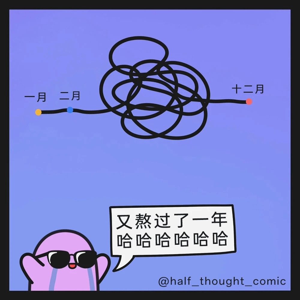 2025就这样溜走了meme