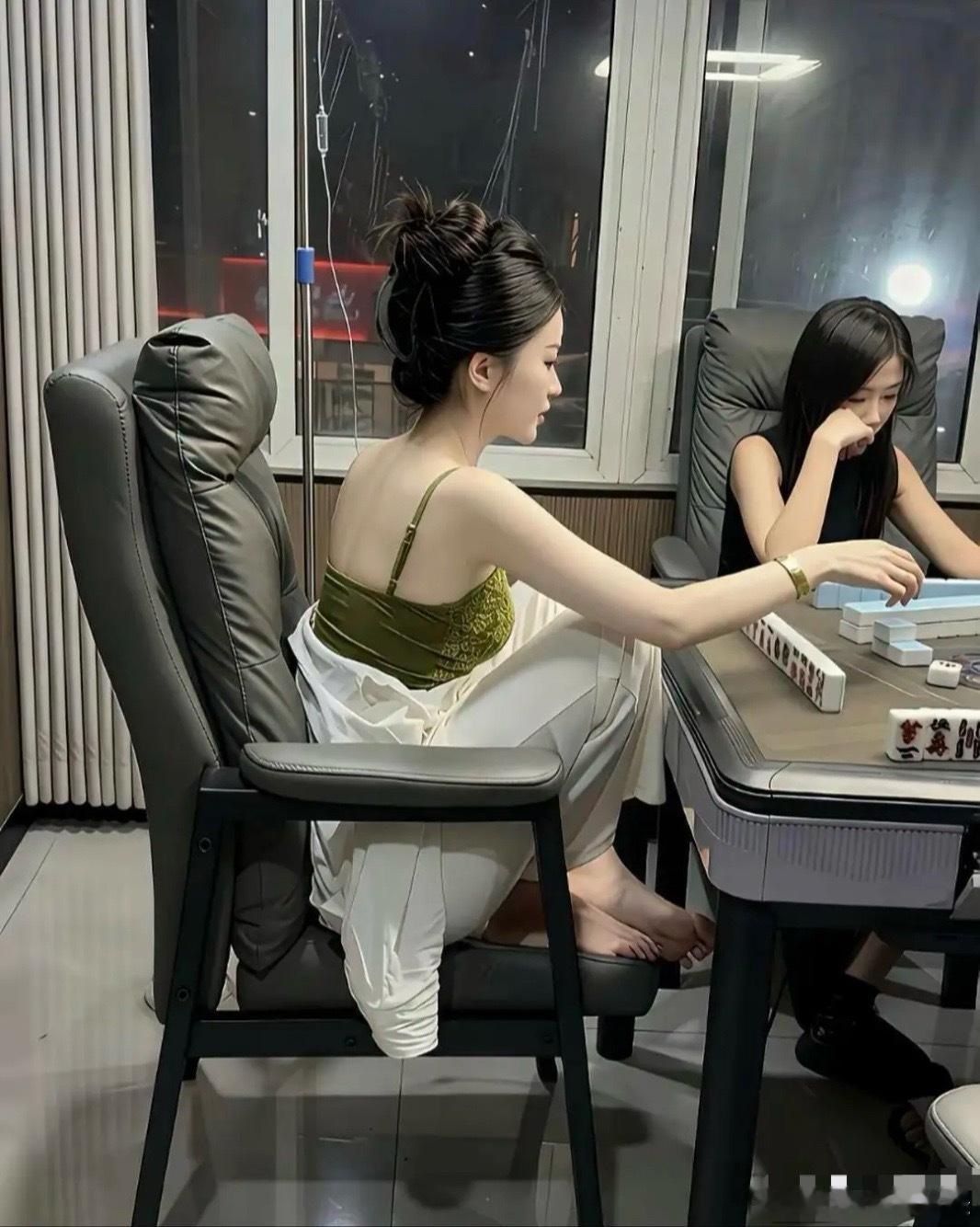 三缺一的时候，带病上阵估计能赢钱的。