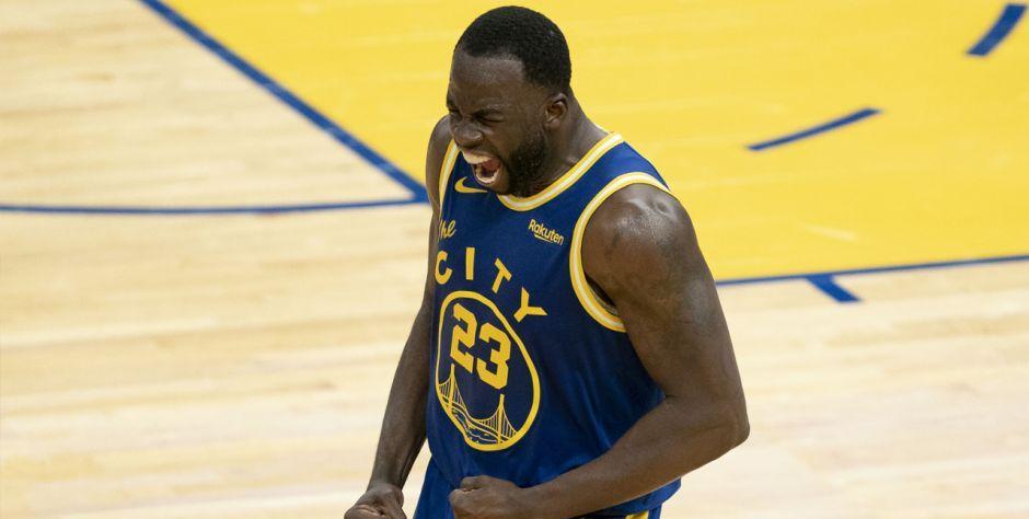 没有库里在，追梦格林也能打出很好的数据，格林在勇士输给掘金的，得到17分6篮板4