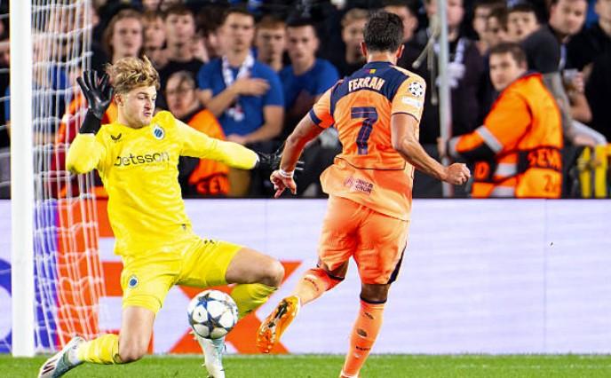 费兰本场数据: 2射1正1进球, 错失1次良机, 1次关键传球