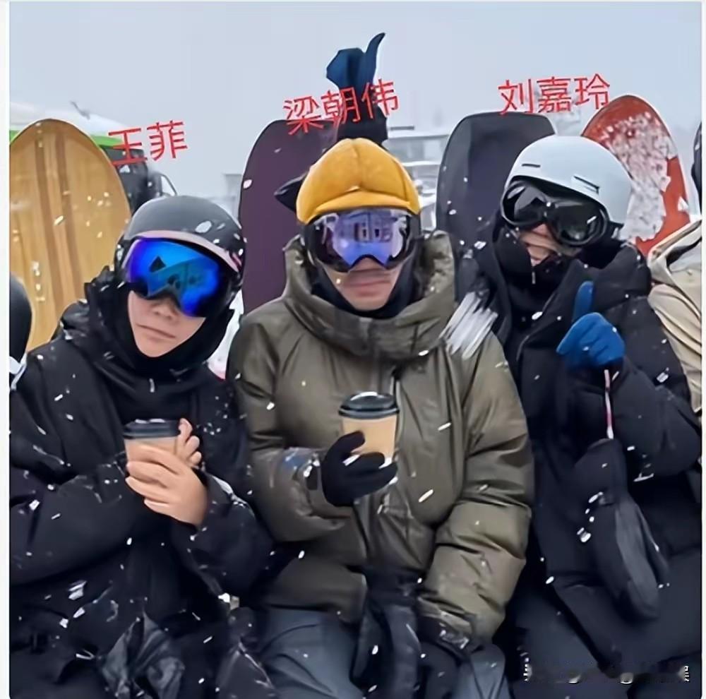 王菲真的很喜欢梁朝伟，身体语言说明了一切！每次与梁朝伟合影，王菲都是主动把身体