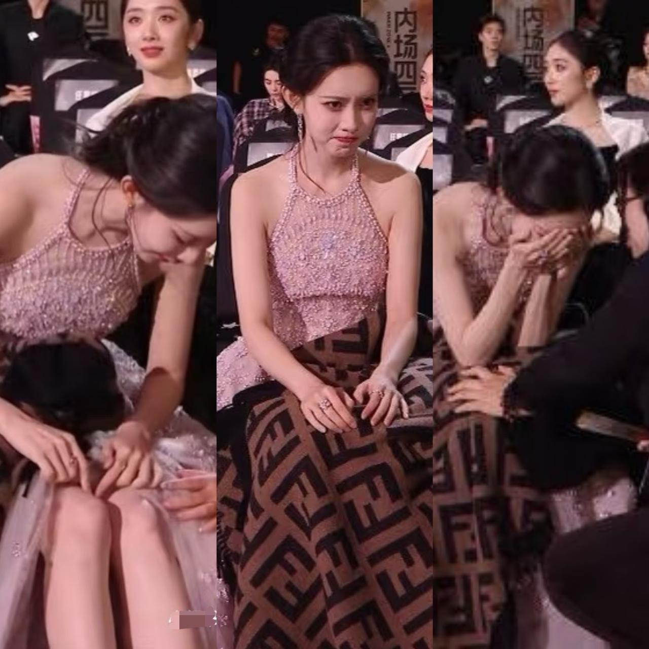 大家发现没有？孟子义星光大赏摔跤时，为了不让粉丝担心，还比了心，站起后又咧嘴对着