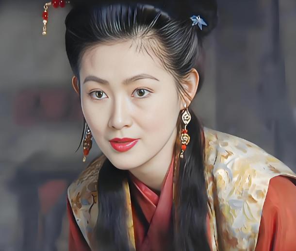 1998年拍潘金莲西门庆吻戏，镜头一关机王思懿当场落泪，导演张绍林慌忙上前询问