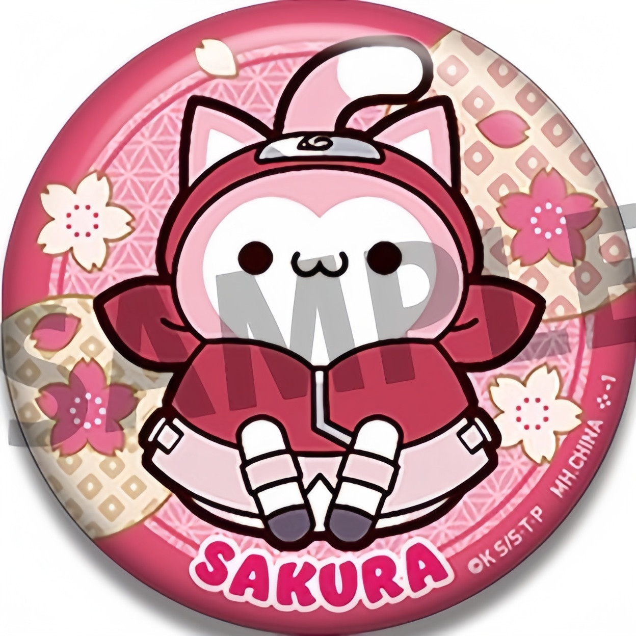 『火影忍者』Mega忍喵“徽章系列”最新第二弹！第七班和晓组织！竟然还有仙鸣和