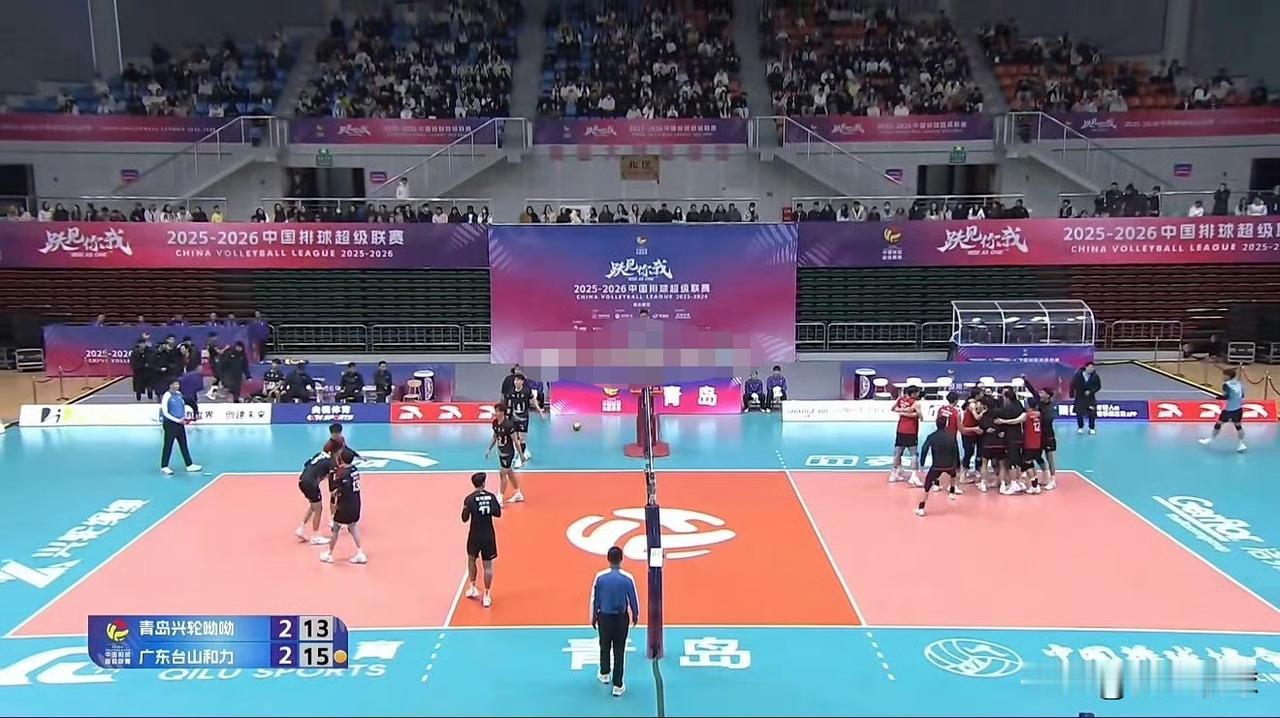 【广东男排五局险胜山东夺联赛三连胜】继天津食品集团2-3不敌上海光明之后，又一