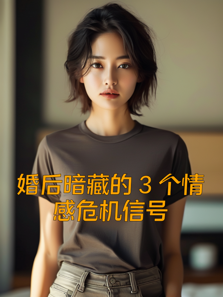 婚后暗藏的3个情感危机信号