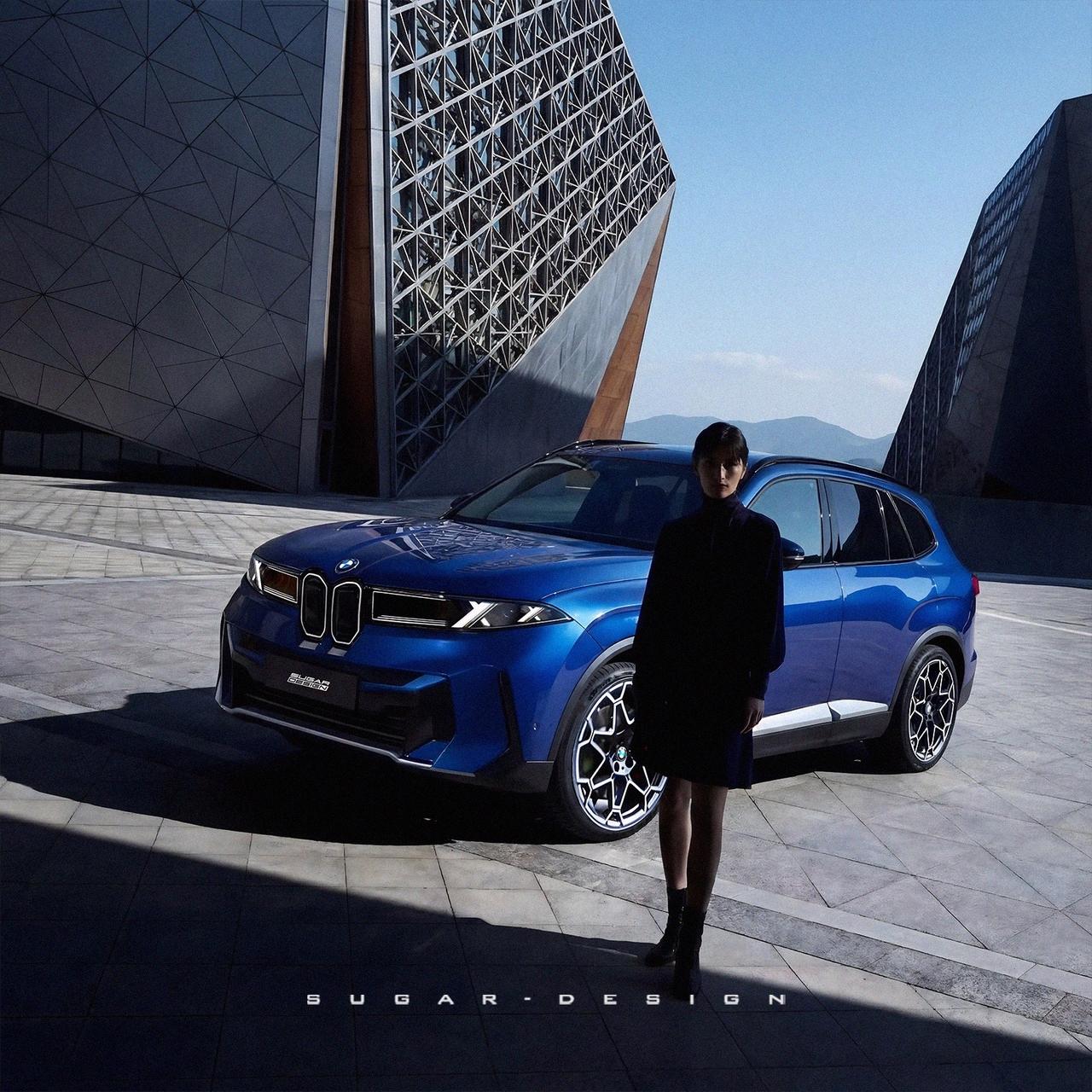 宝马新世代X5(G65)新车预览！宝马新NeueKlasse风格已经iX3