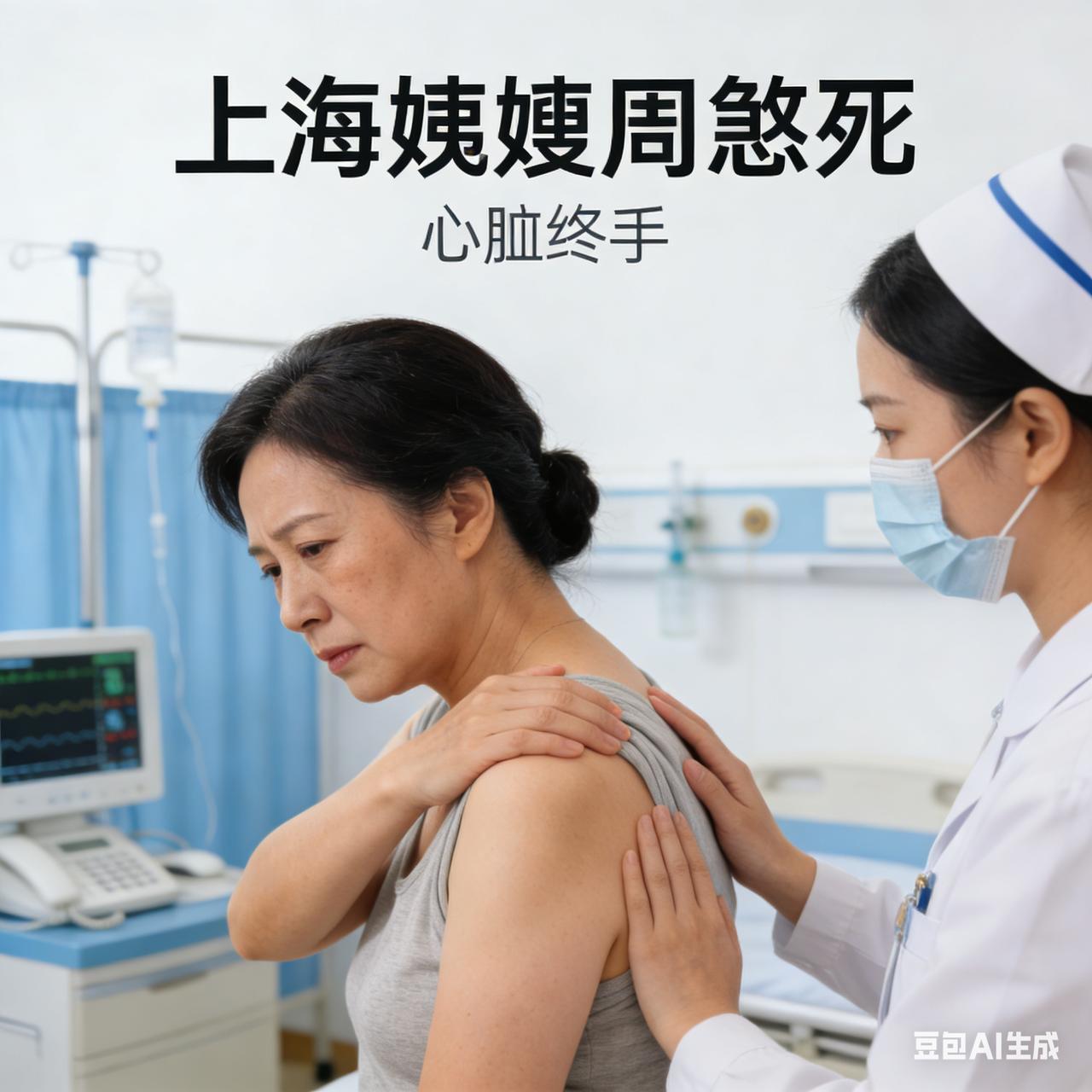 上海阿姨肩疼一周猝死，医生怒斥忽视心梗信号上海阿姨肩痛狂贴膏药，1周后猝死！医