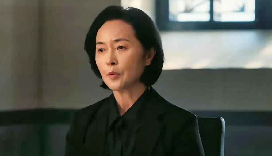 《以法之名》这个结局，谁都看出温琴的借口多无力。温琴坐在审讯室里，头发一丝不苟