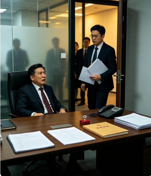 董事长在评估表上给我打底分后，我立马开始写离职辞呈，这时董事长打来电话说：立刻通