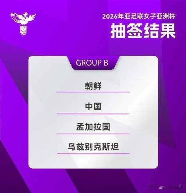2027女足亚洲杯分组出炉:中国女足好签抽中三四档最弱球队！目标更多净胜球！