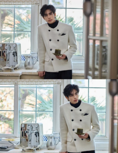 宋威龙简直是太帅气了，娇兰白马王子出啦，期待今晚的闪耀红毯​​​