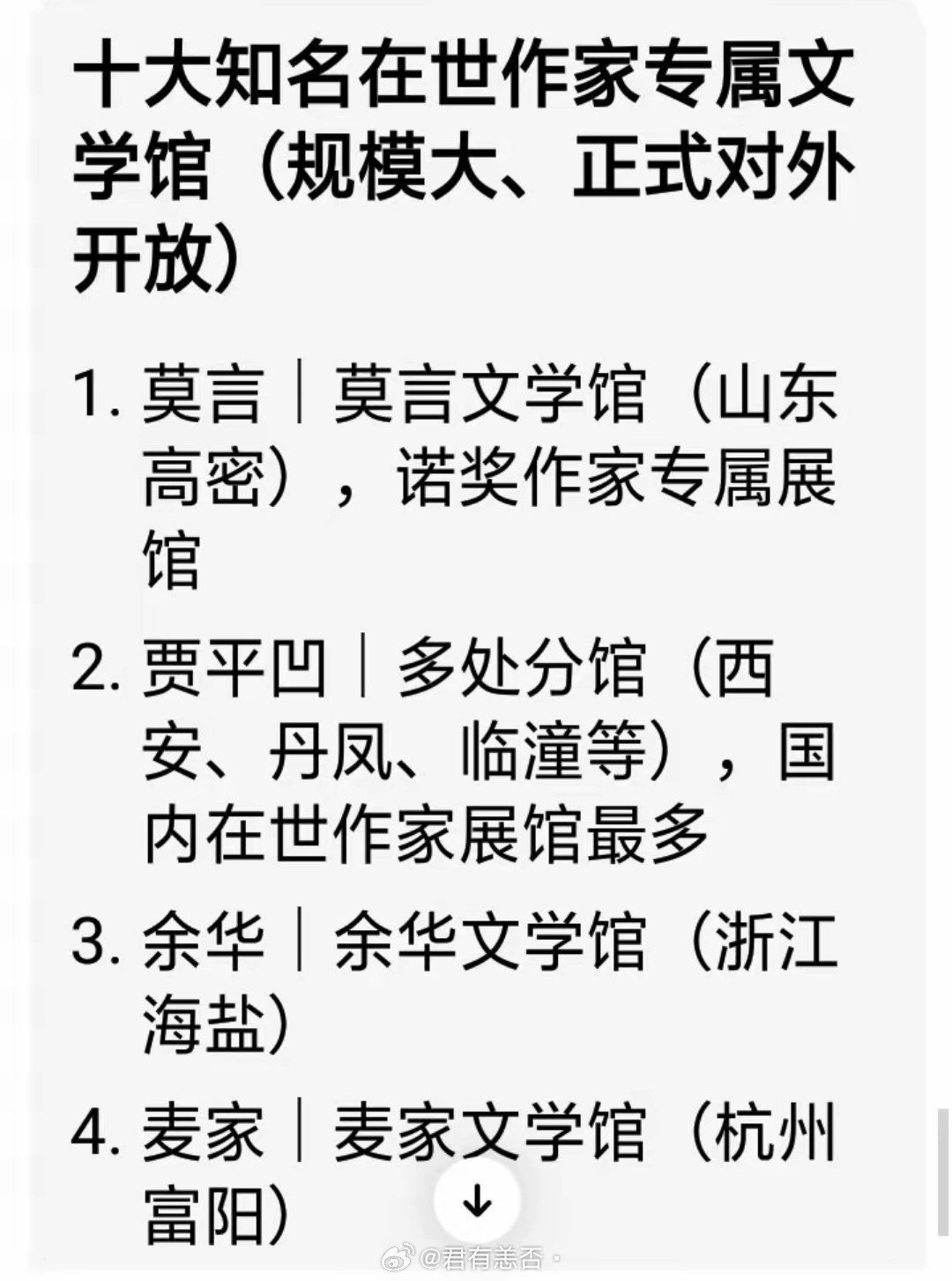 原来在世作家建文学馆的不独贾平凹一人，很多作家都建有专属的文学馆