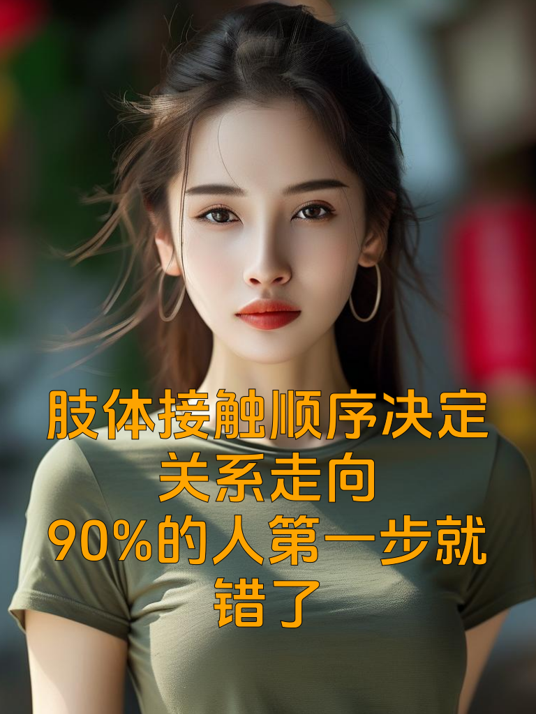 肢体接触顺序决定关系走向！90%的人第一步就错了