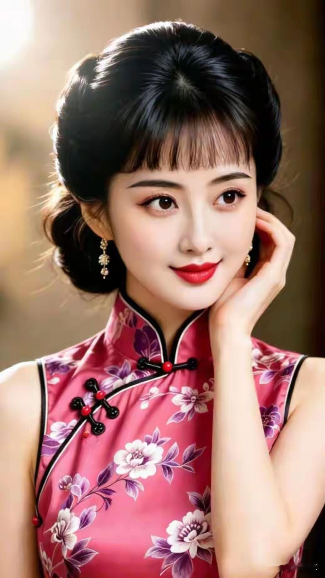 沉鱼落雁，闭月羞花。翩若惊鸿，宛若游龙。花容月貌，玉质天成。天生丽质，国色