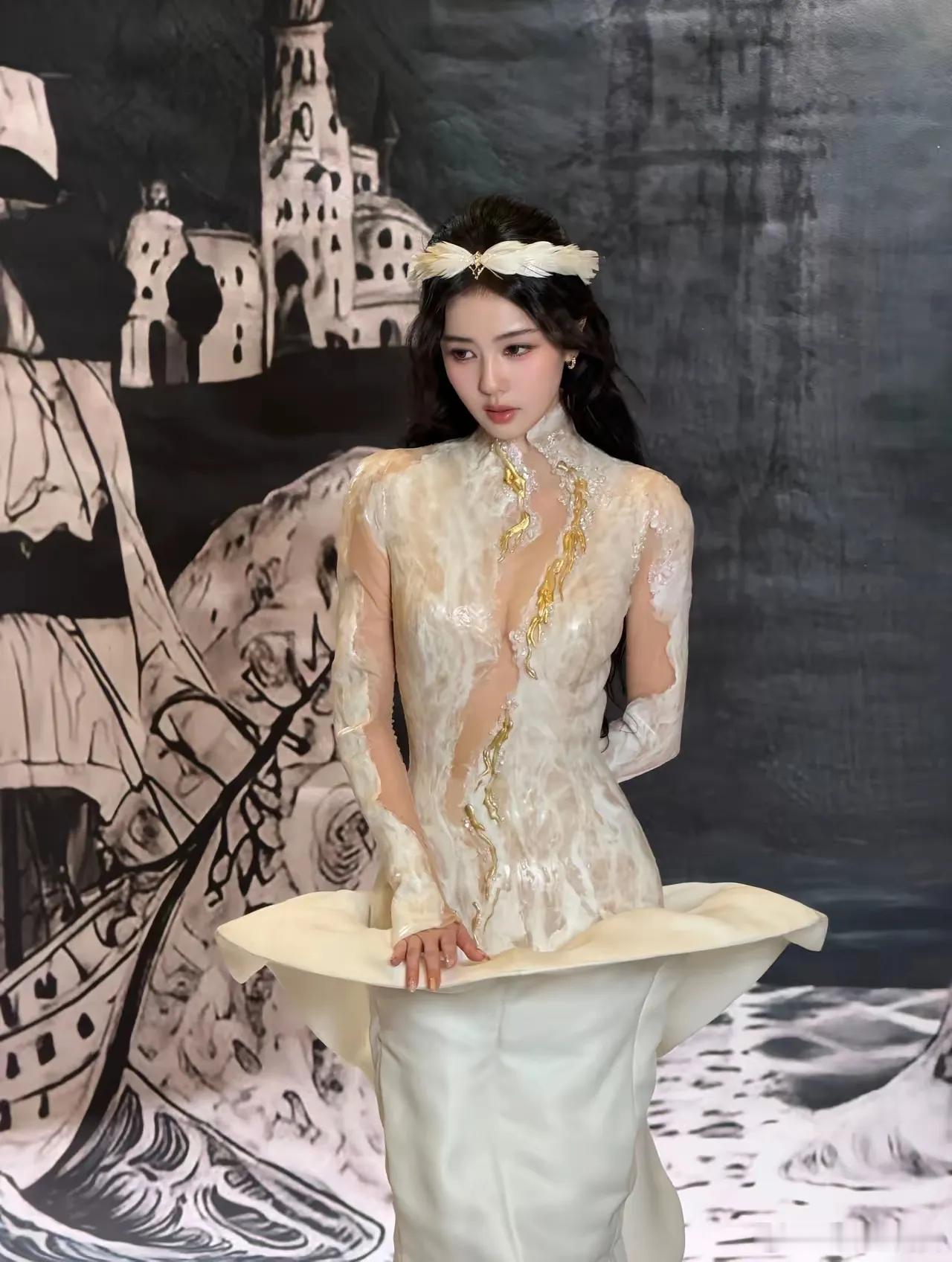 白鹿心里挺强大的​​​
