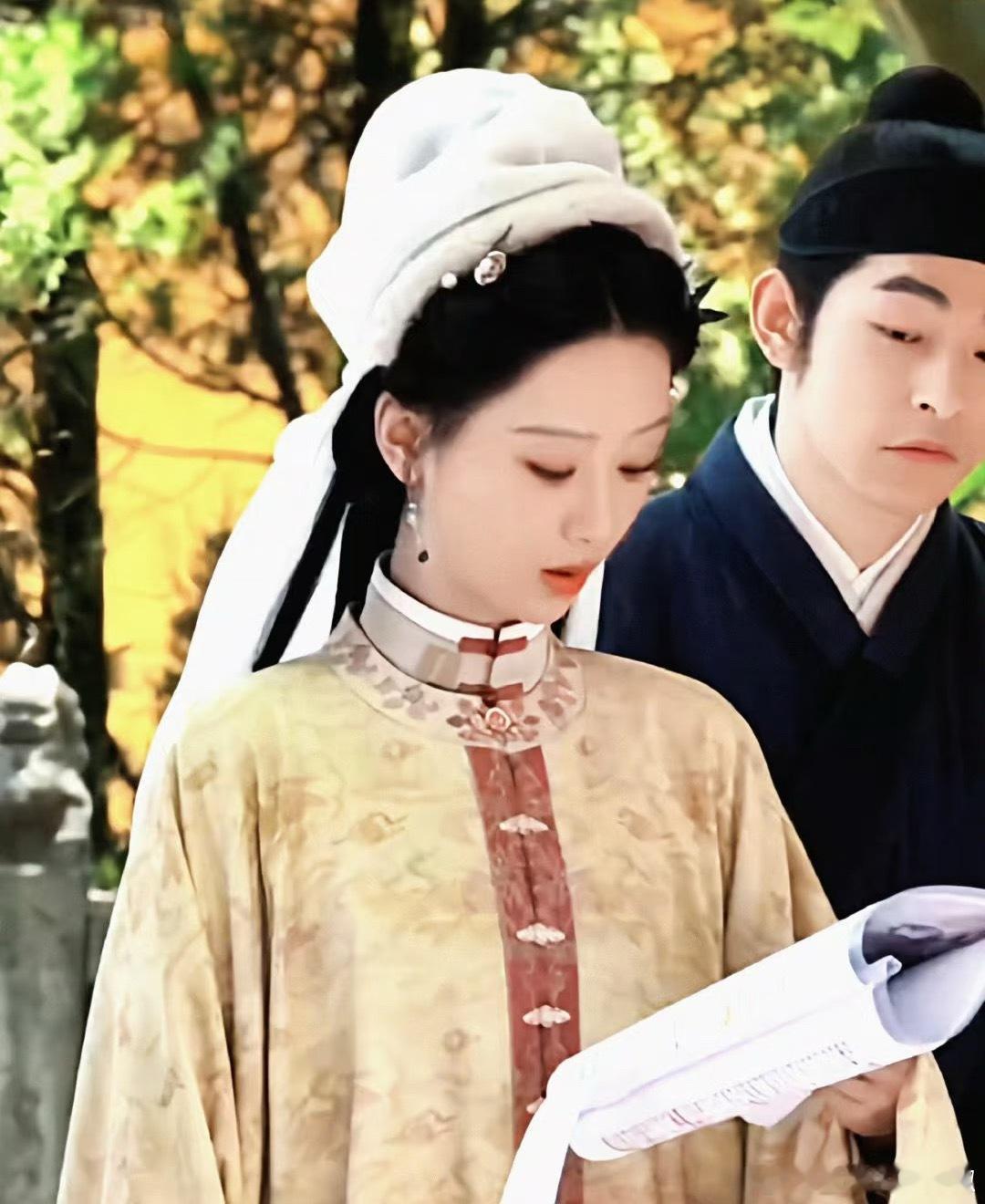 古代的审美真可以，家业这也太还原了，是明代幅巾额