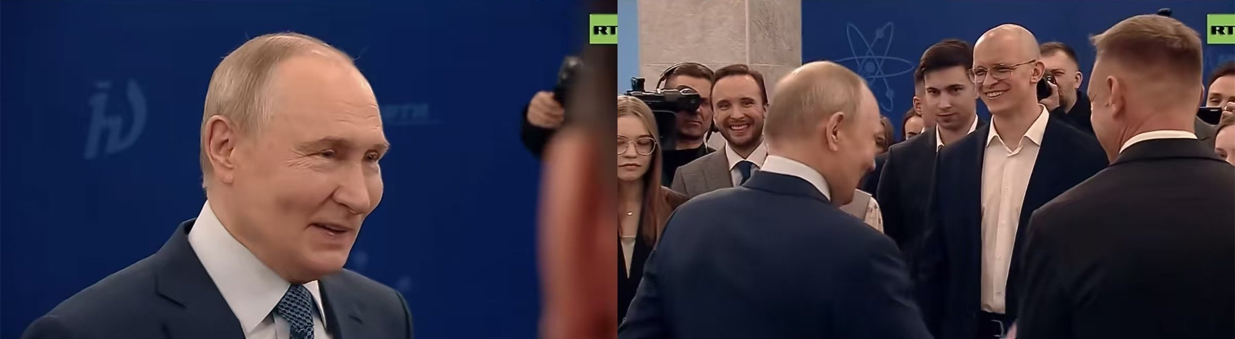 #普京称无论如何都将开发北极#【全场爆笑，普京：这么多国家盯着呢，我们肯定要开发