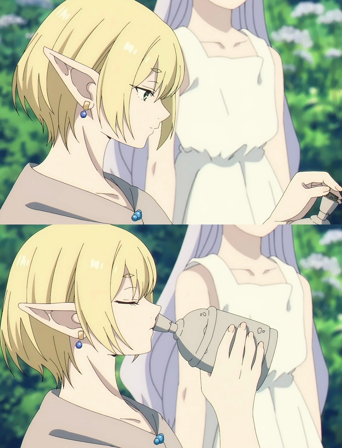 《葬送的芙丽莲第二季》这个新的精灵真的好好看啊！超惊艳！爱了爱了！！动漫点评团