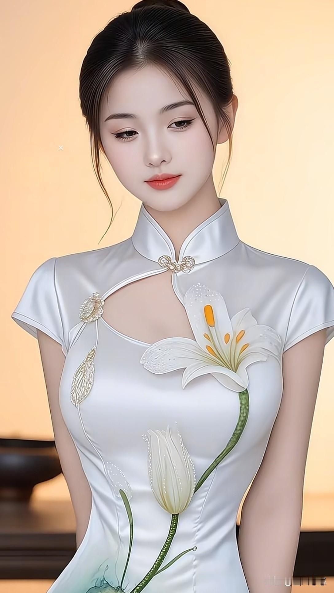 旗袍成全着女子气质韵味，诠释了含蓄内敛，优雅大方的精神魅力。（图片来自网络）