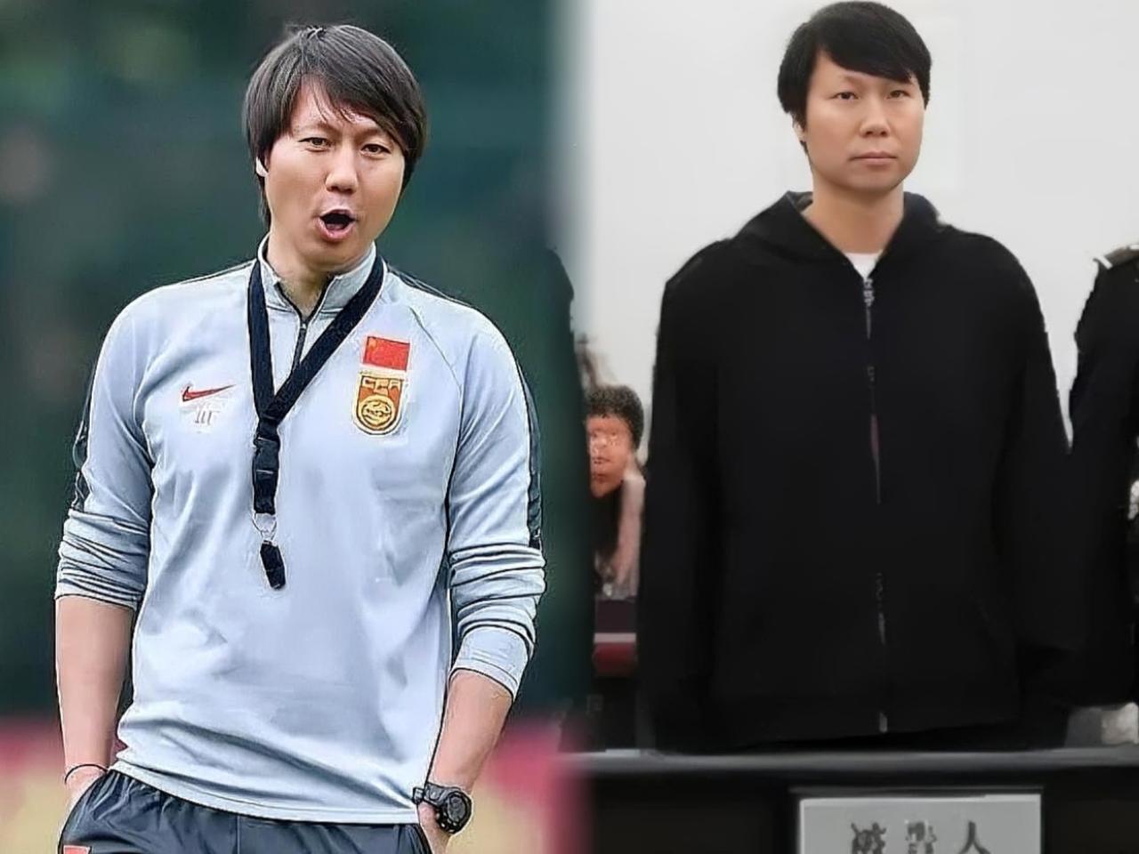李铁当国足主帅时的意气风发与身陷囹圄时的落魄潦倒形成了鲜明对比，一个身居要位，对
