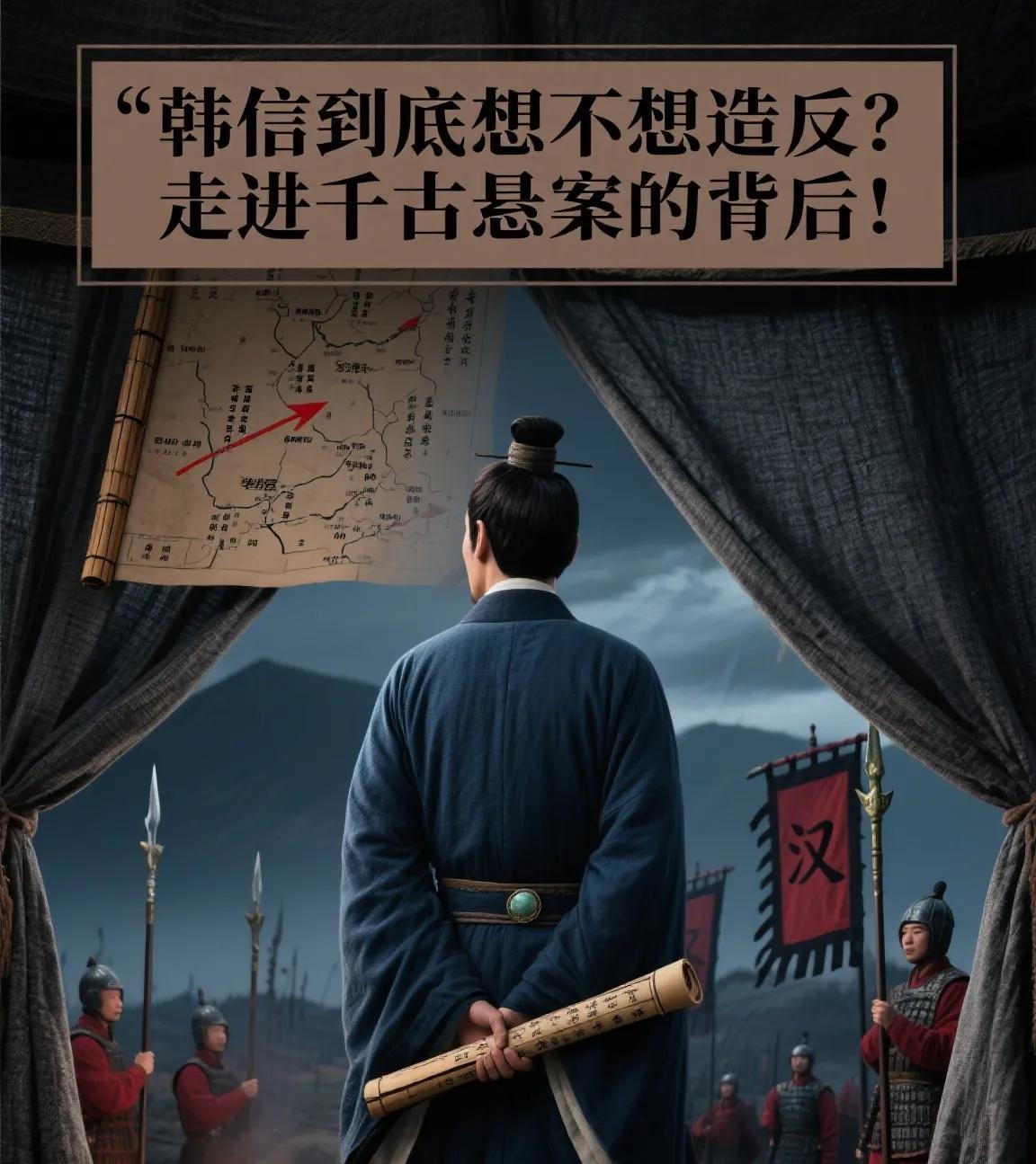 韩信到底想不想造反？走进千古悬案的背后！未央宫血色黄昏，韩信的人头落地时，刘邦