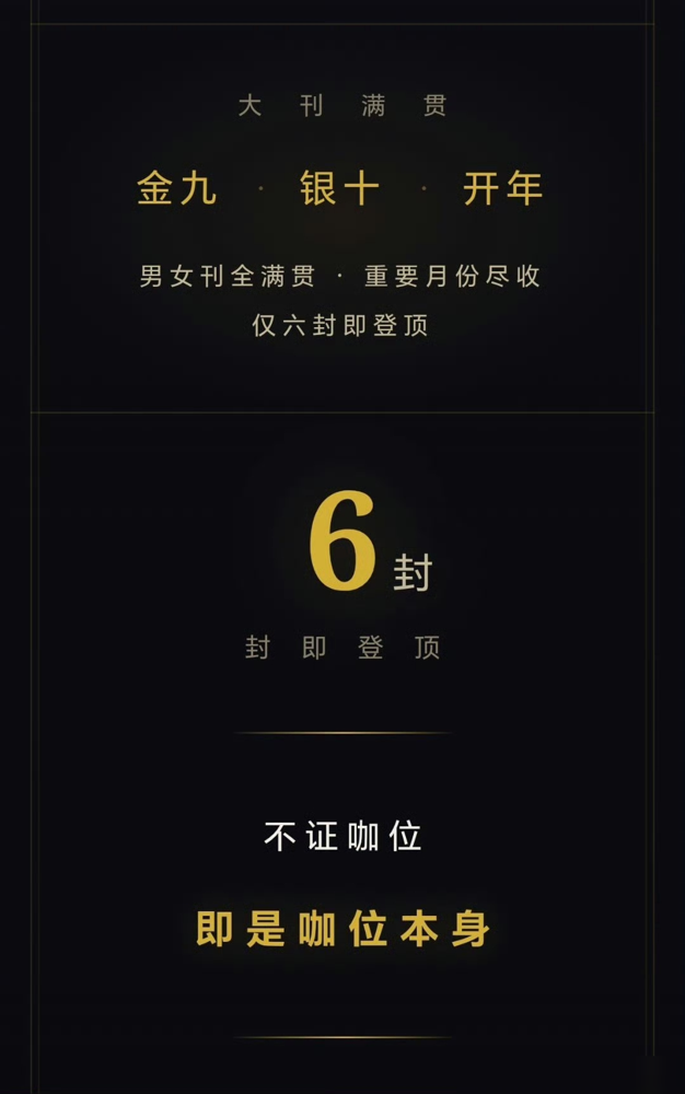 肖战把Vogue的银十给掀了。创刊这么多年，十月封面一直是影后的地盘，这回第一次给了个男星，单人，杂