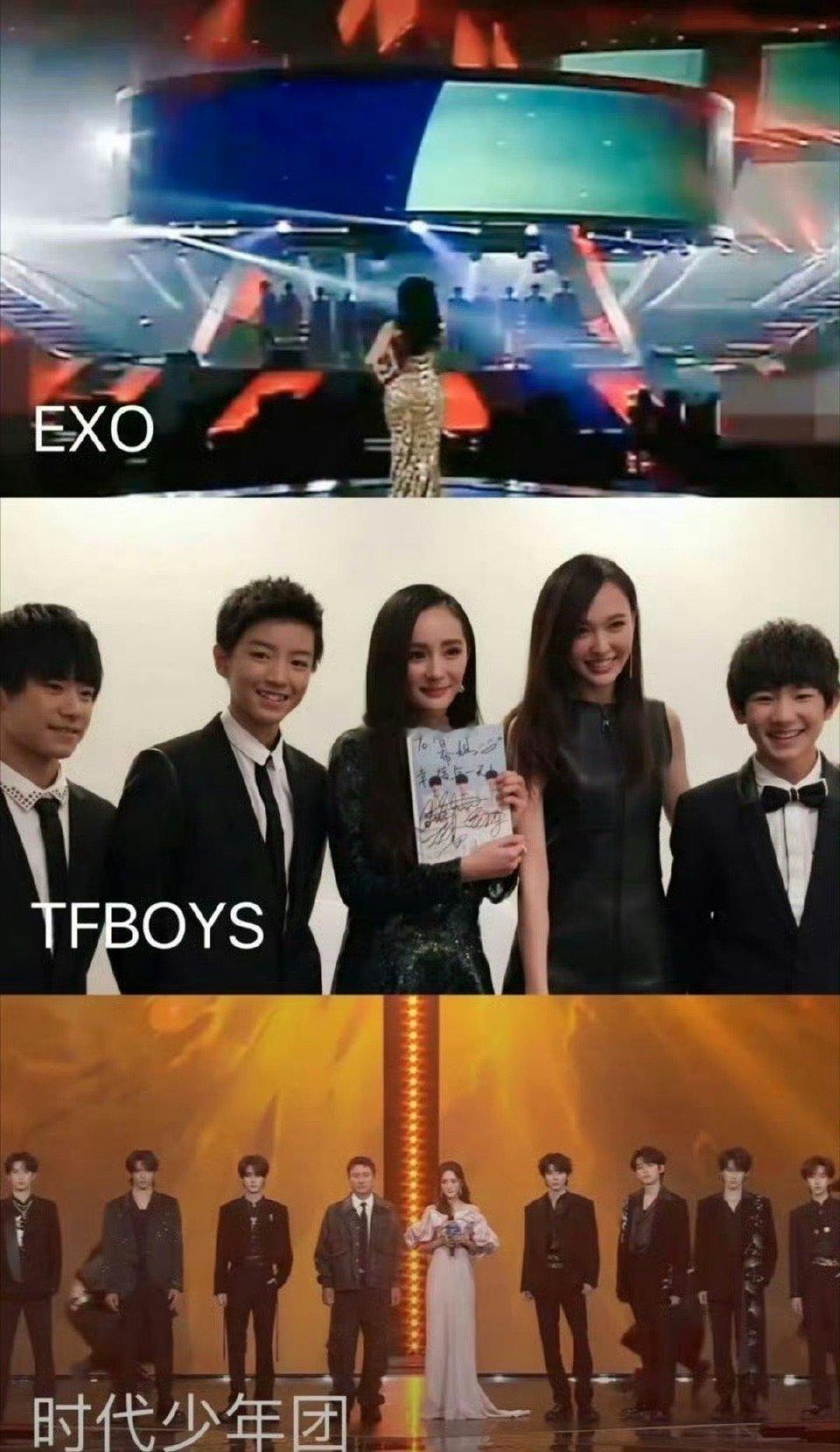 如果你对杨幂长红没有概念的，可以看这张图