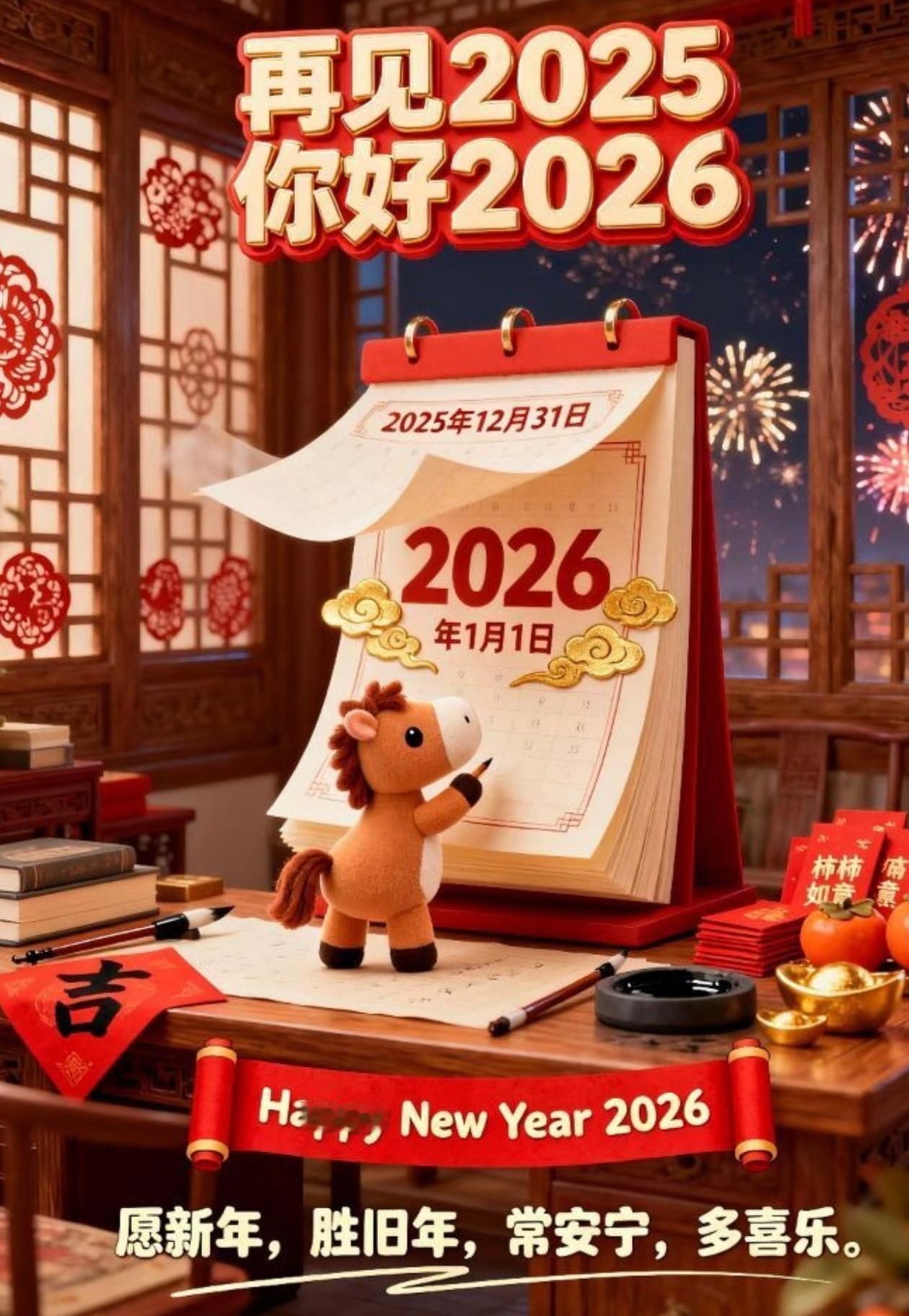 烟火人间岁岁年年，新的一年愿你被温柔以待，被幸运眷顾，日日是好日。早安～