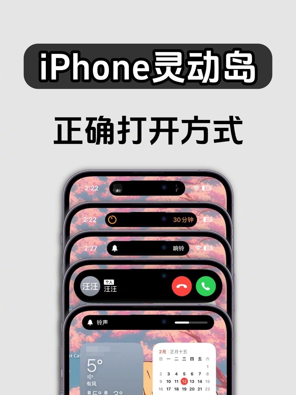 iPhone灵动岛正确打开方式