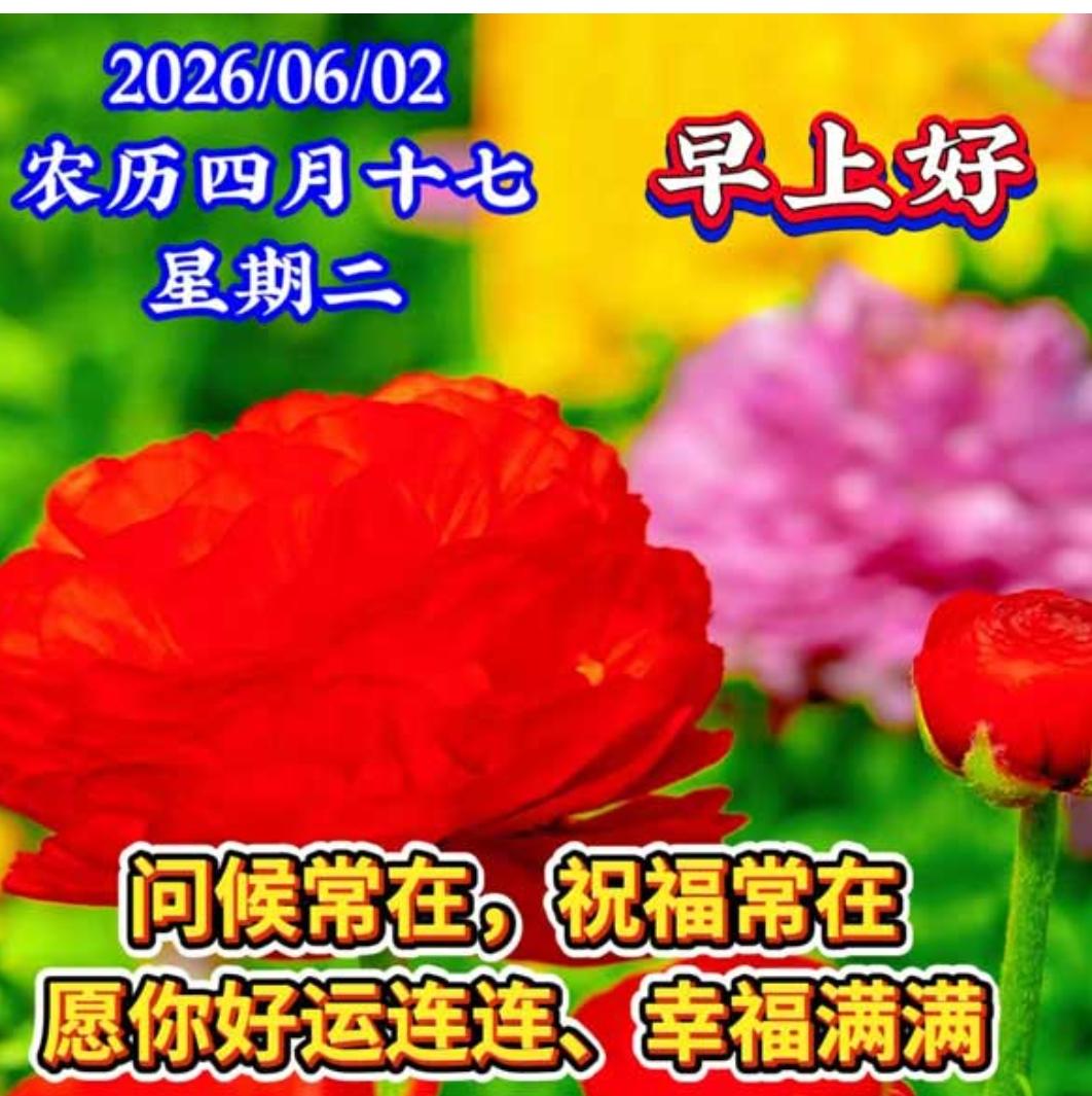 早安问候暖心房，相互牵挂心相连；愿友事事都顺意，幸福生活福满堂；每日祝福