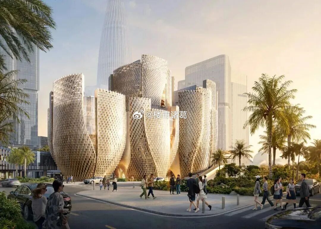 深圳南山艺术新地标融美术馆，预计2027年开放~融美术馆由奥雷·舍人设计，总建筑