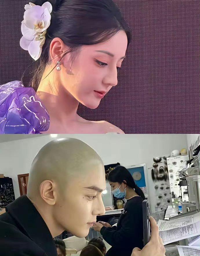 给大家看一下鼻子基因的震撼感​​​迪丽热巴赵丽颖的鼻子都好好看​​​