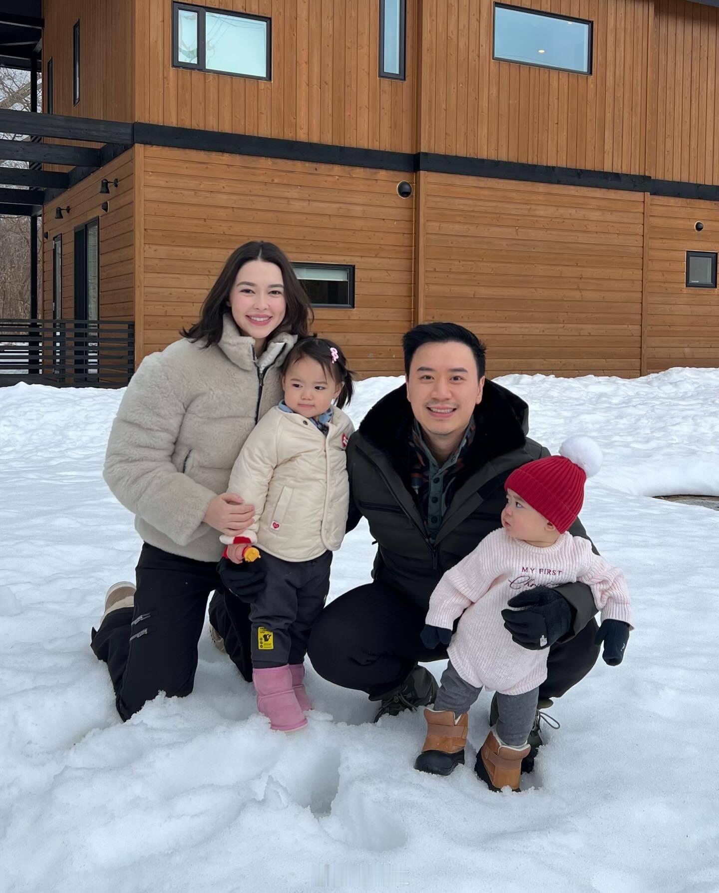 泰星patricia官宣怀三胎别人28岁拼事业，她28岁拼三胎。看小Pat这松