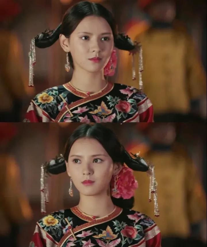 救命！《如懿传》造型师是跟水玲珑有仇吗？？张予曦那张混血浓颜大美女的脸，硬是被妆