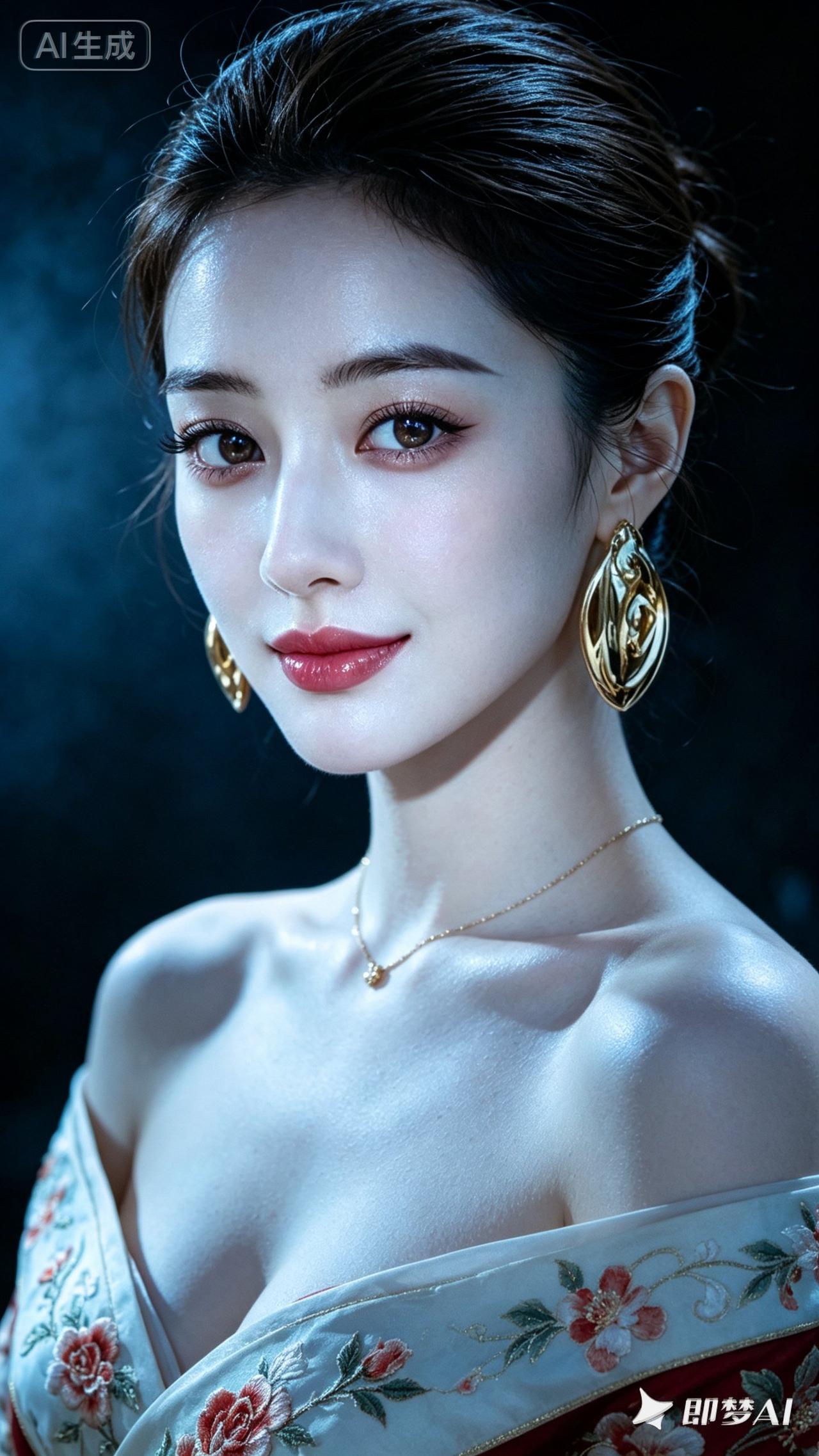 优雅气质，复古妆容，尽显东方韵味
