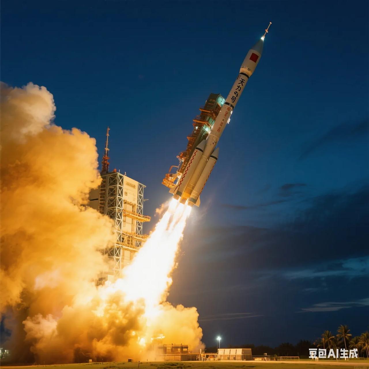 -天舟九号发射成功：据中国载人航天工程办公室消息，北京时间7月15日5时34分