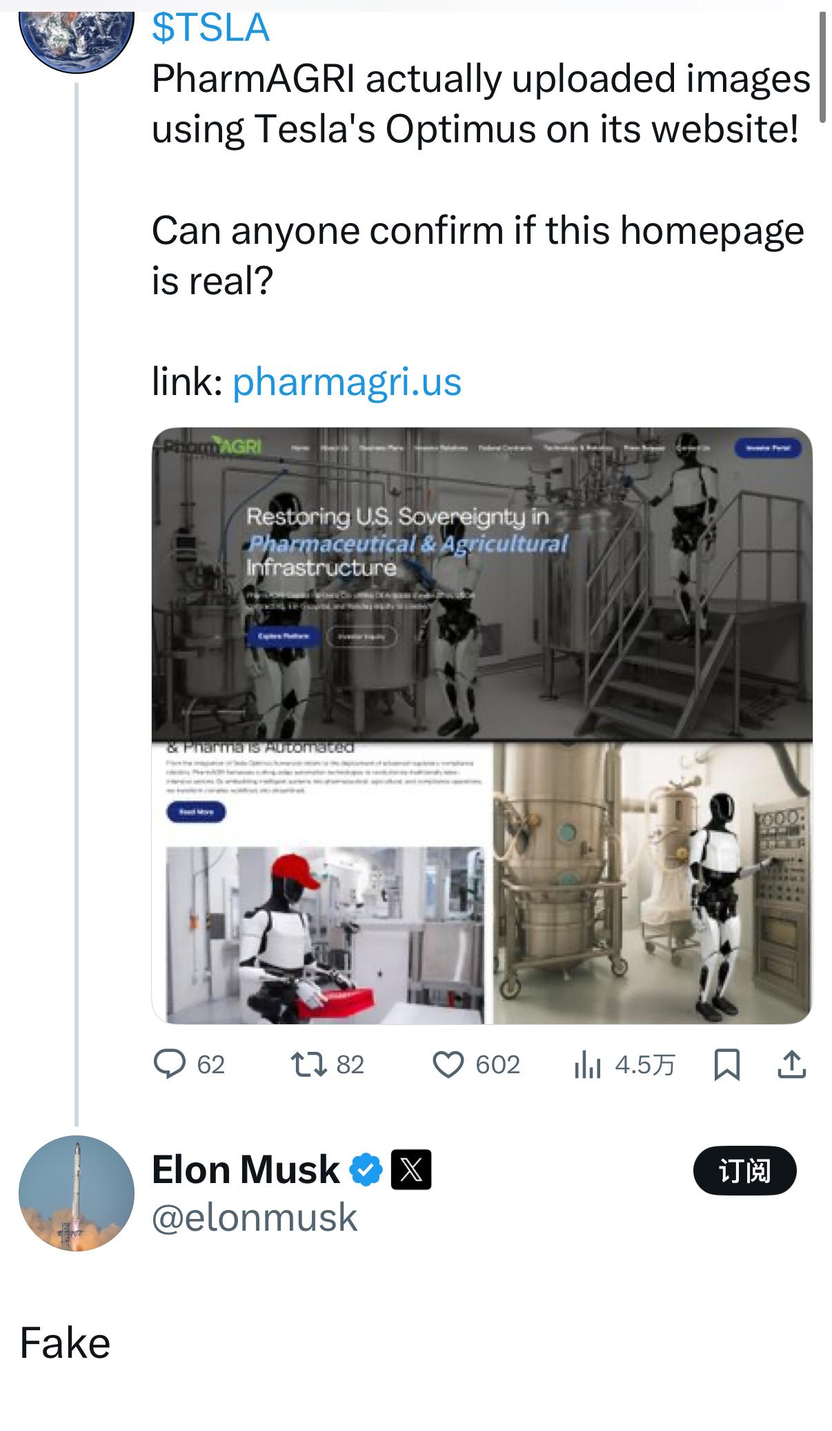 今天一早，国内媒体清一色快讯跟进：“大订单是假的！”。但仔细看，马斯克其实只说