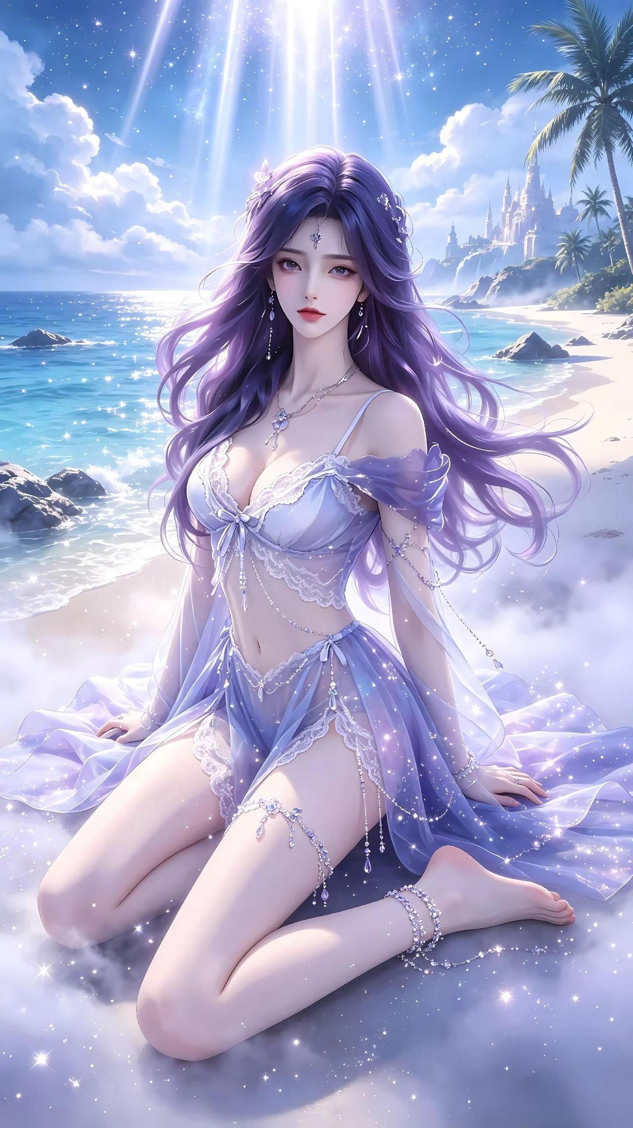 国漫女神完美世界ai创作ai绘画国漫