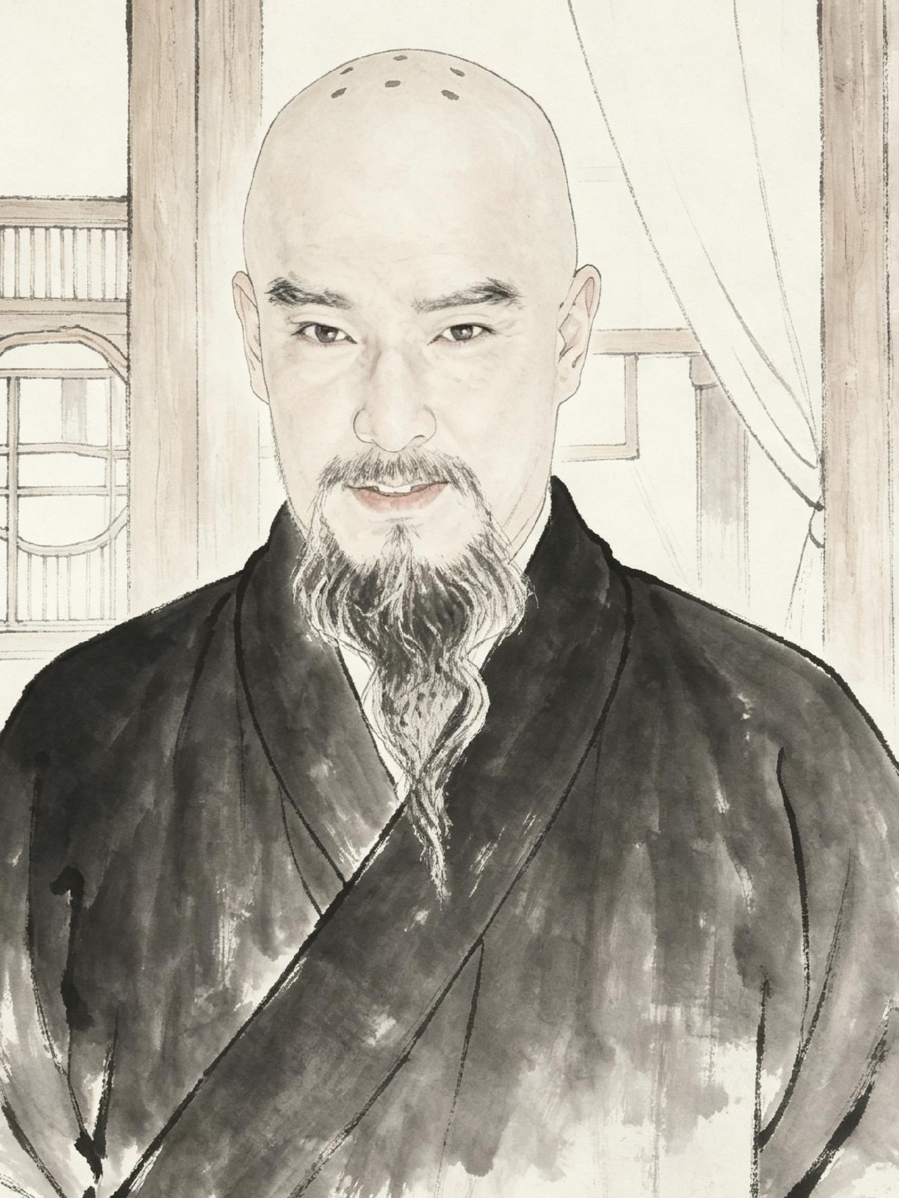 姚广孝这辈子最怪的地方在于：他把朱棣扶上了皇位，自己却躲进破庙里不肯出来。官不要