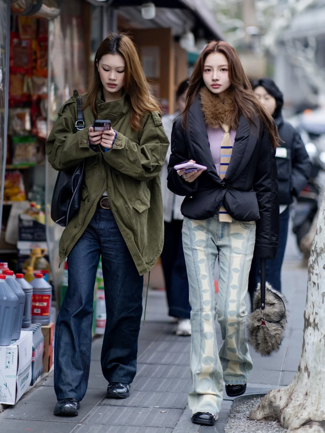 街拍：今天是随性自由的穿搭