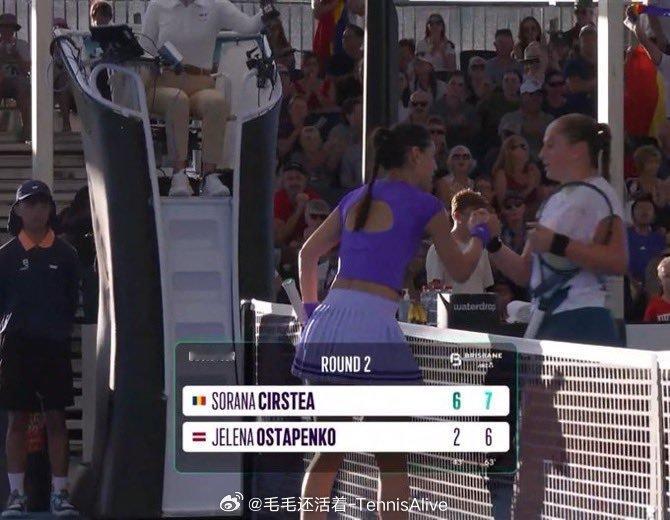 【四字形容】科斯蒂亚击败奥胖科斯蒂亚6-27-6奥斯塔彭科【14】打进布里斯班