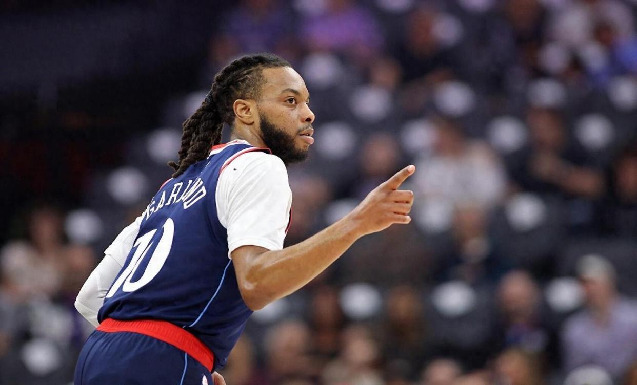 快船附加赛对阵勇士，必定有两人会是防守漏洞！第一个，球队首发控卫加兰。常规赛收