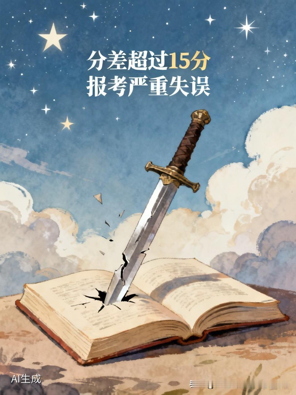 一般来说，如果某校某专业录取分差超过15分，那么这就意味着报考出现了严重失误。